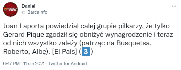 ''El Pais'': Tylko JEDEN piłkarz Barcy ZGODZIŁ SIĘ NA OBNIŻKĘ pensji!